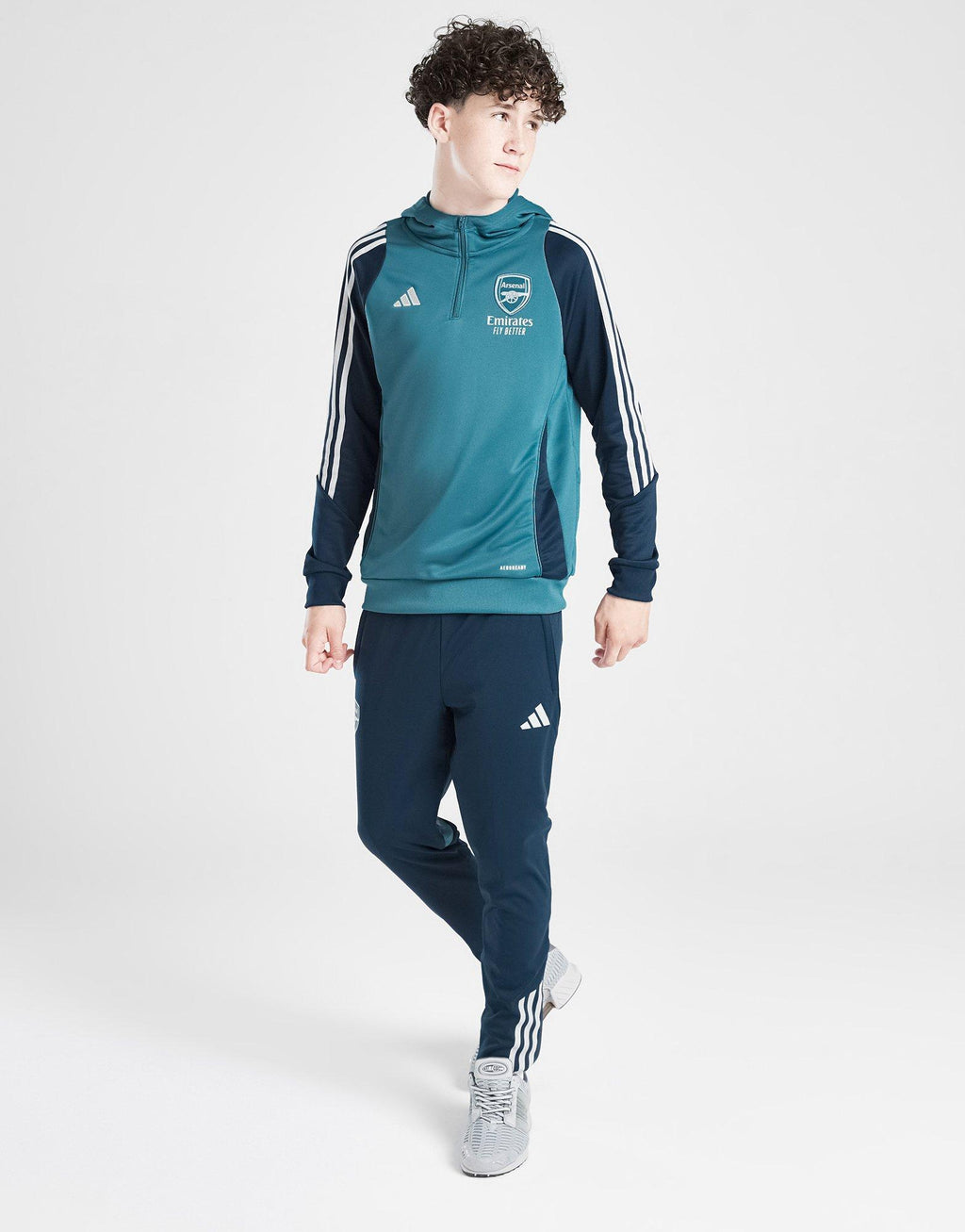 Arsenal FC Training 1/4 Zip Hoodie Junior