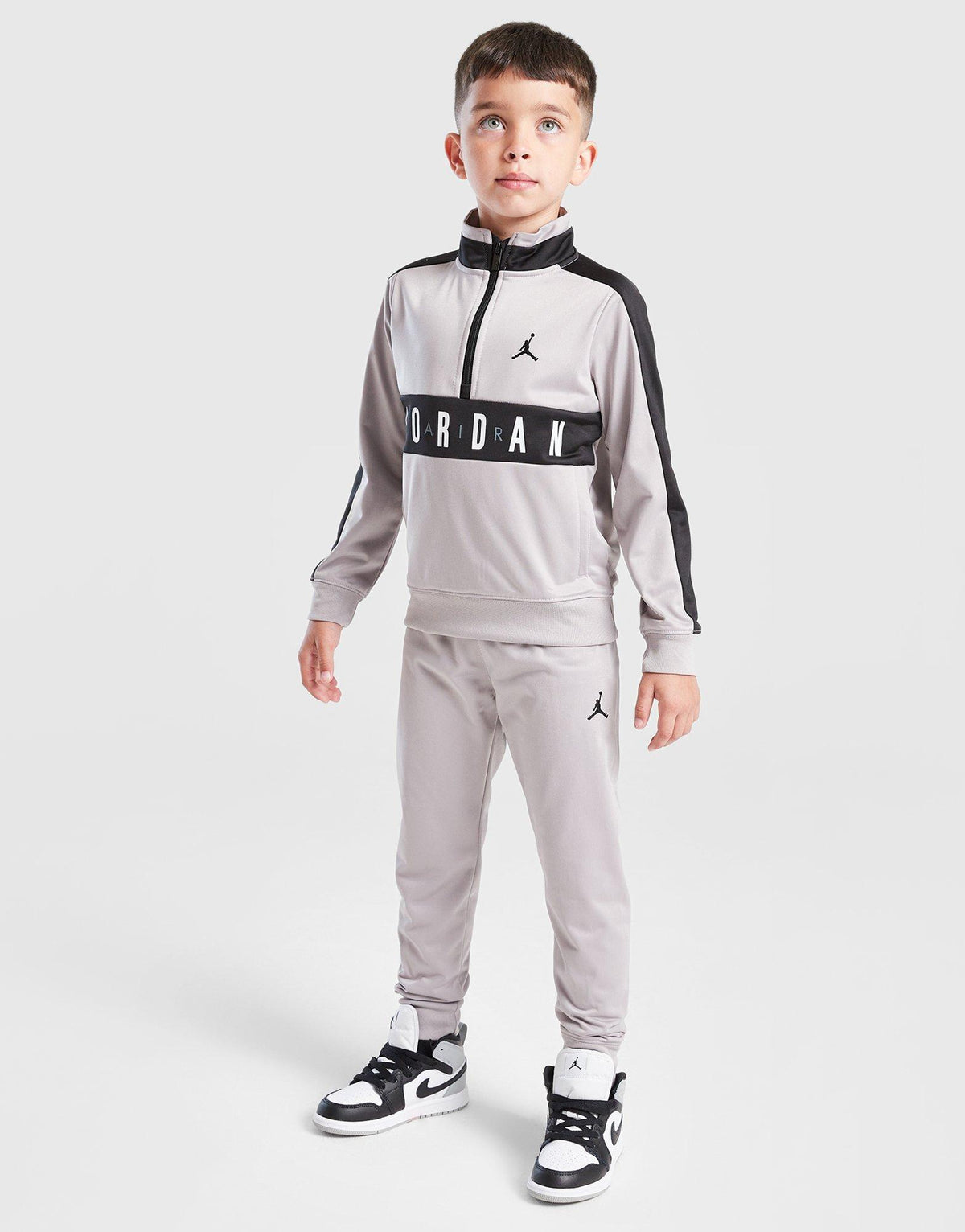 Poly 1/4 Zip Tracksuit Children