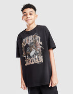 Michael Jordan Washed Logo T-Shirt Junior
