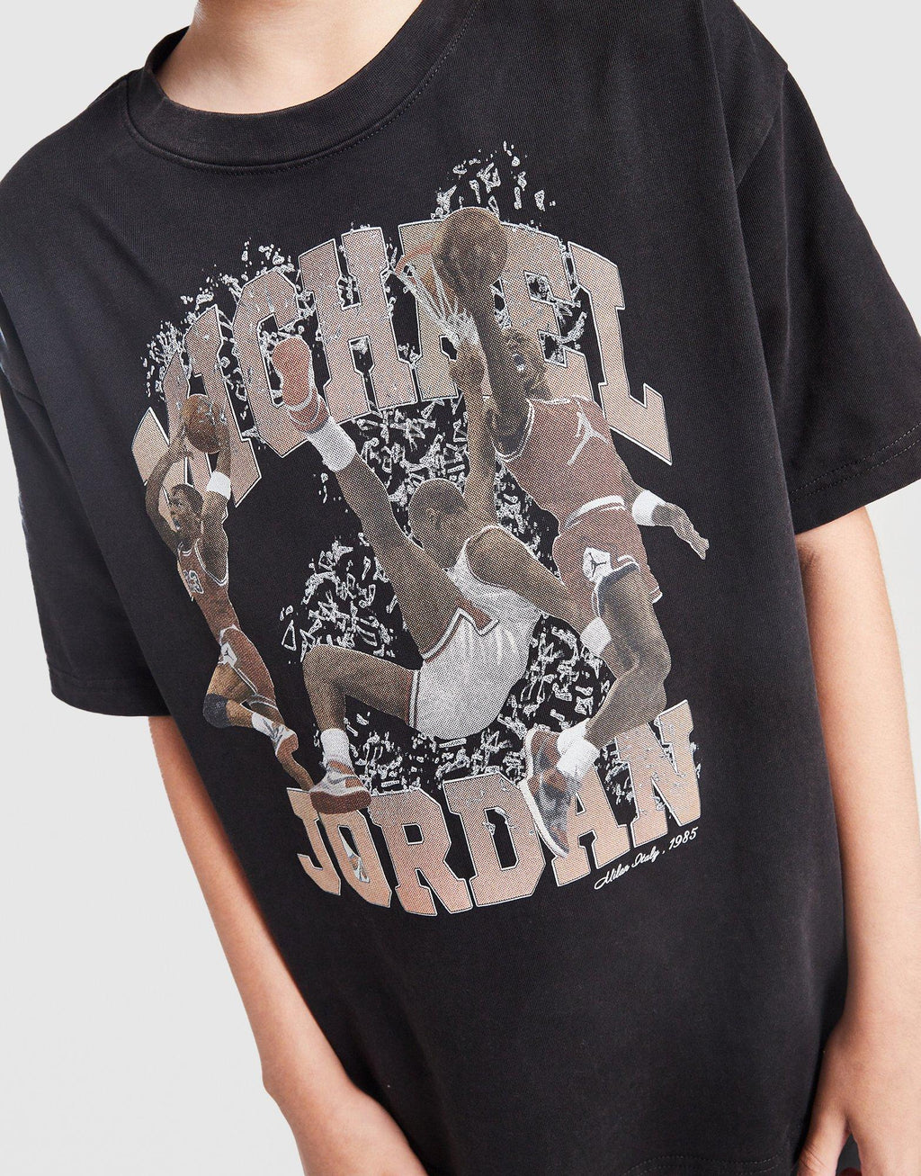Michael Jordan Washed Logo T-Shirt Junior