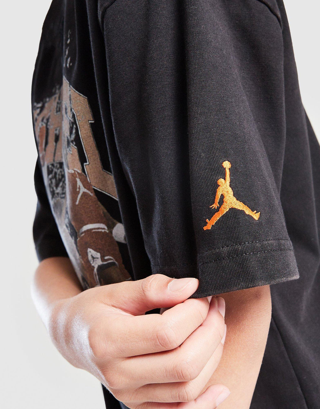Michael Jordan Washed Logo T-Shirt Junior