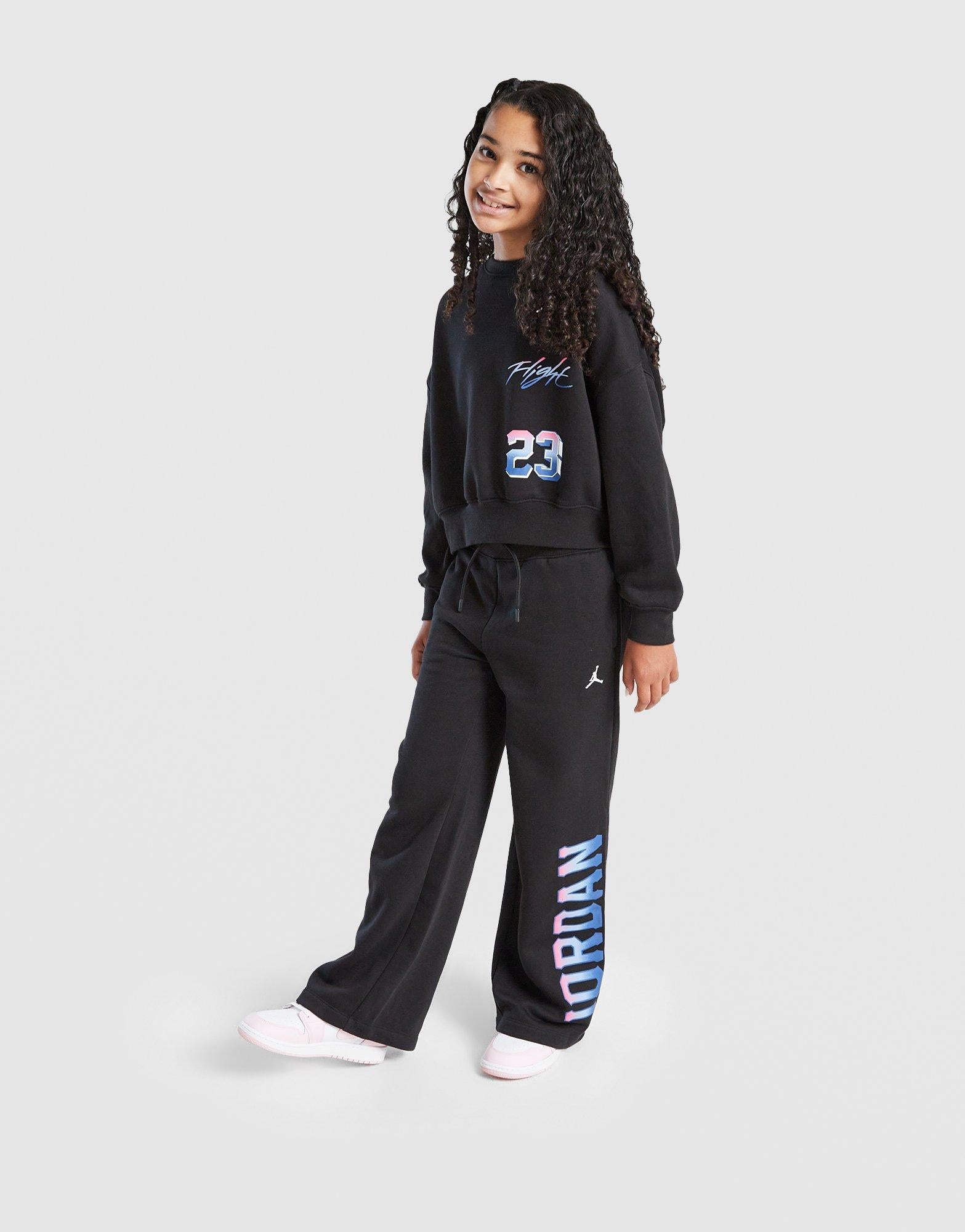 Girls' Fade Back Hit Crew Sweatshirt Junior