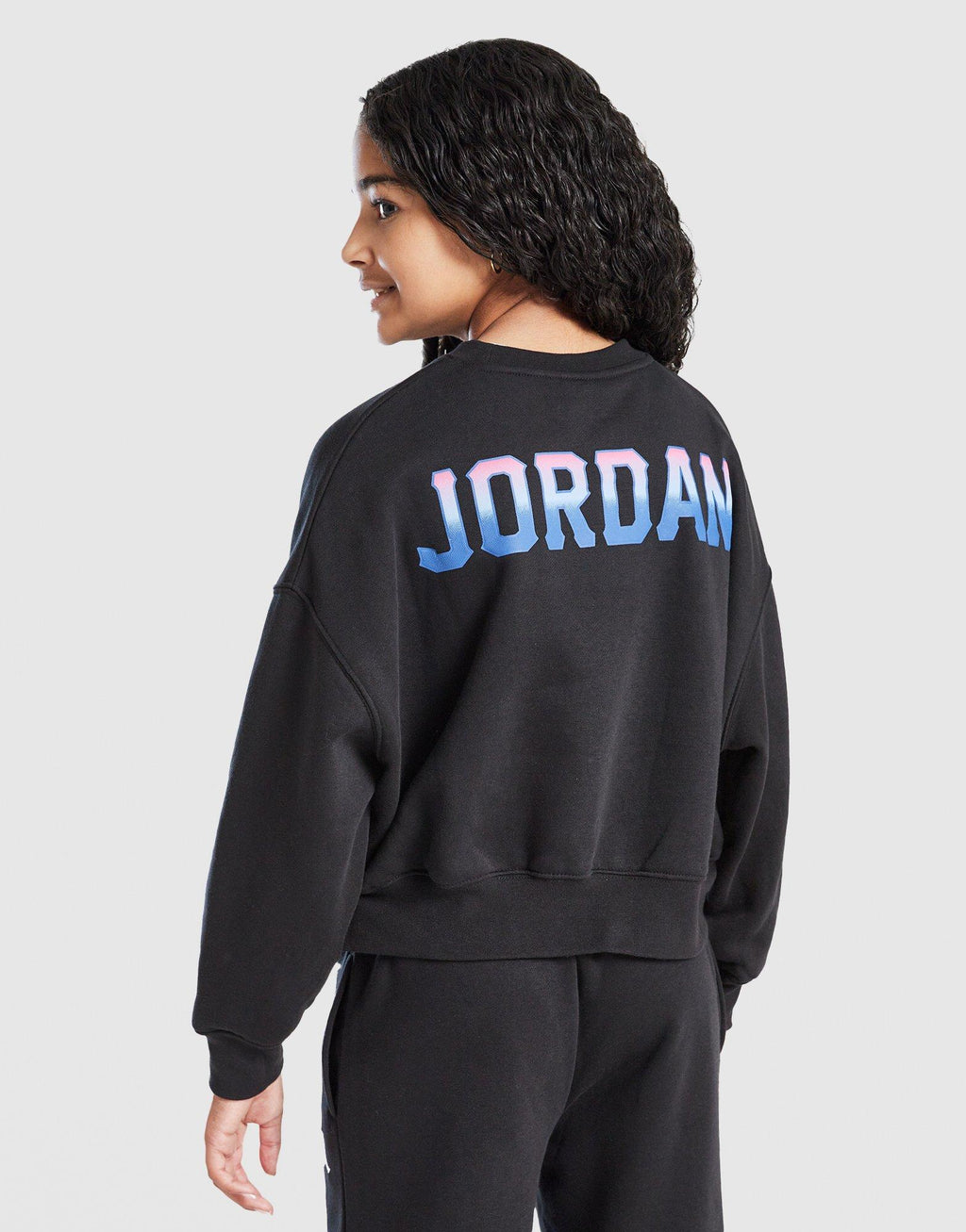 Girls' Fade Back Hit Crew Sweatshirt Junior