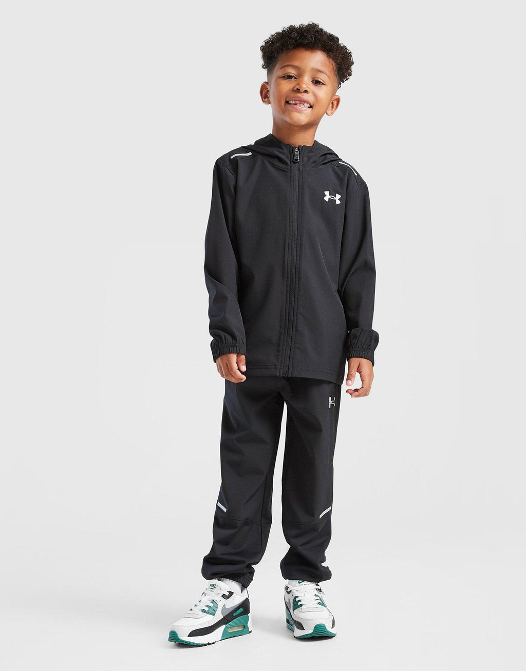 Vanish Full Zip Hooded Tracksuit Children