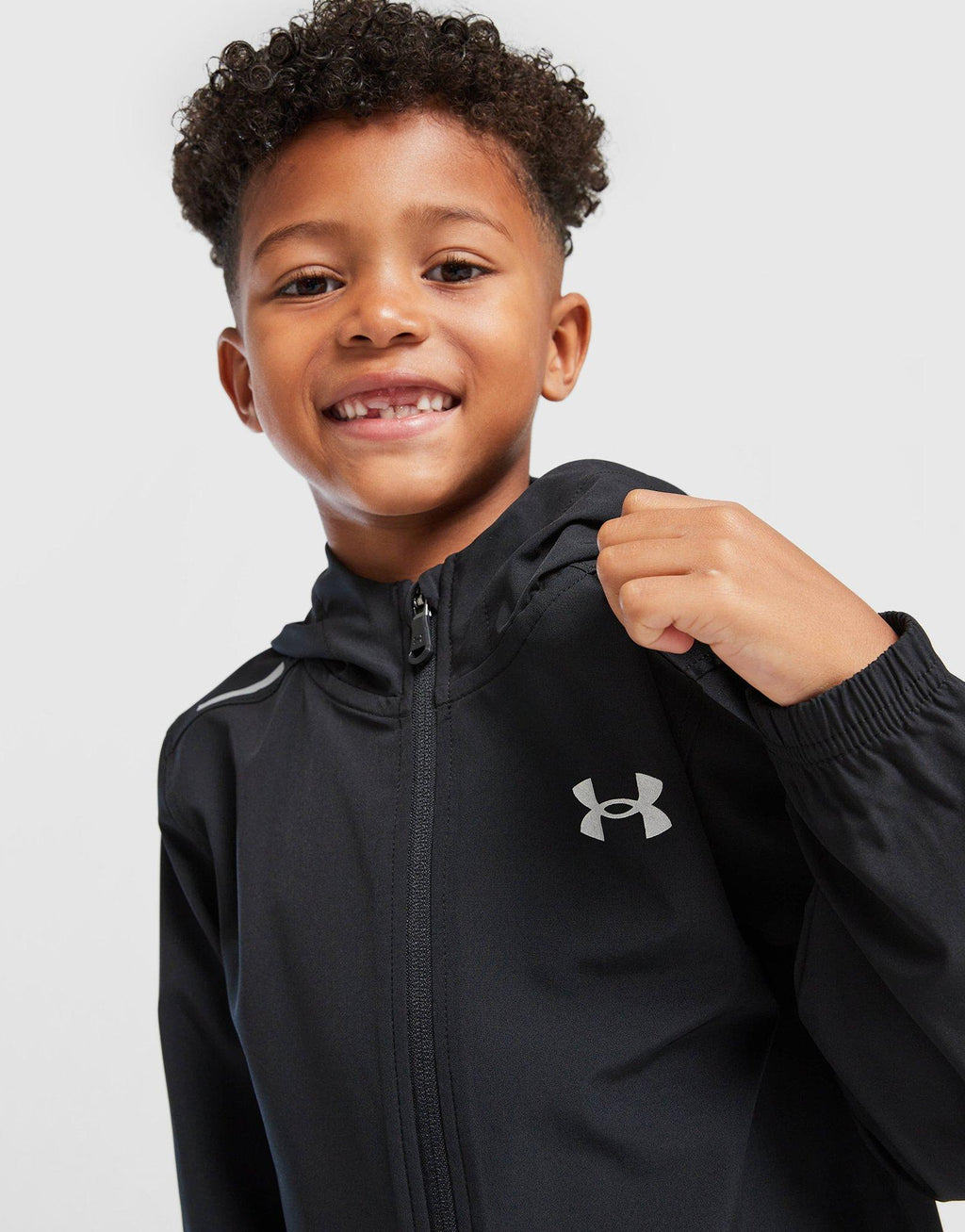 Vanish Full Zip Hooded Tracksuit Children