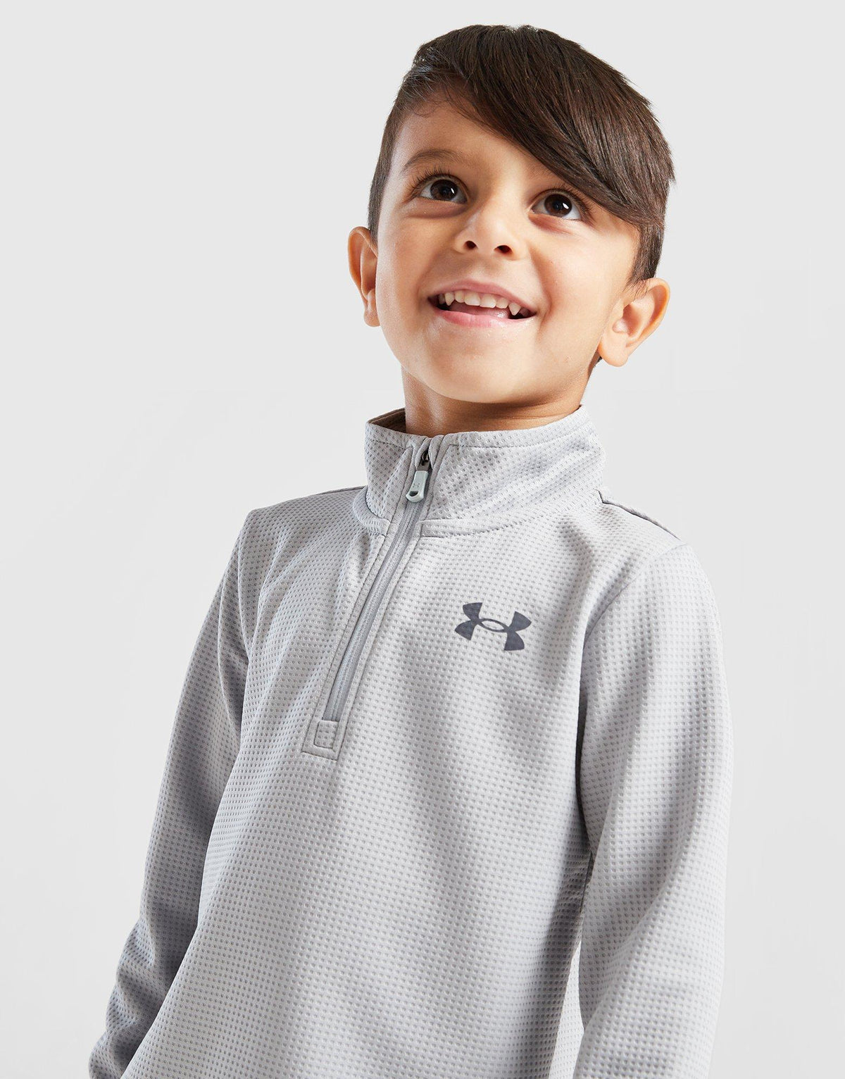 Tech Grid 1/4 Zip Tracksuit Infant