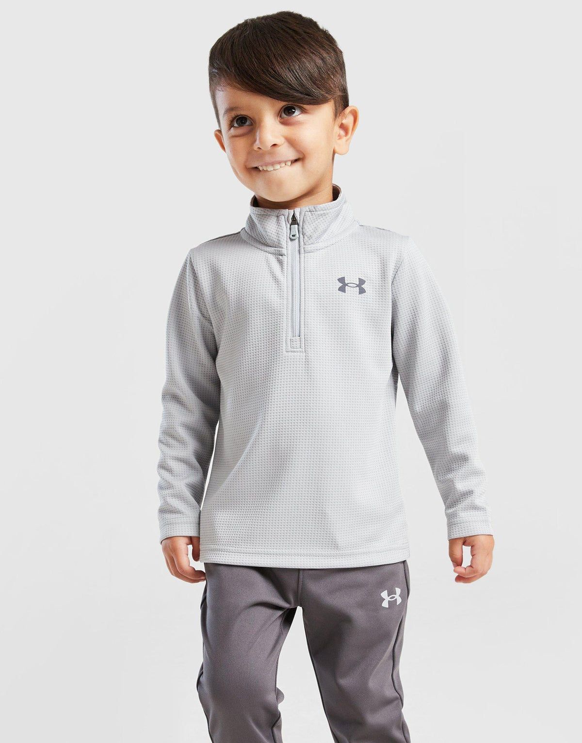 Tech Grid 1/4 Zip Tracksuit Infant