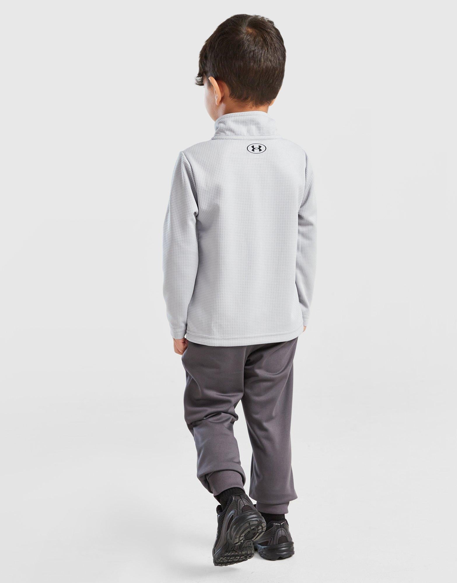 Tech Grid 1/4 Zip Tracksuit Infant