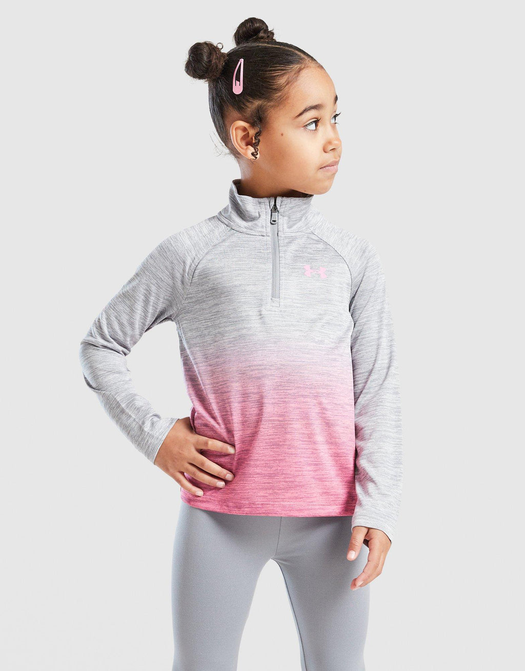 Girls' Fade 1/4 Zip Top/Leggings Set Children