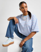 Stripe Oversized Boyfriend T-Shirt