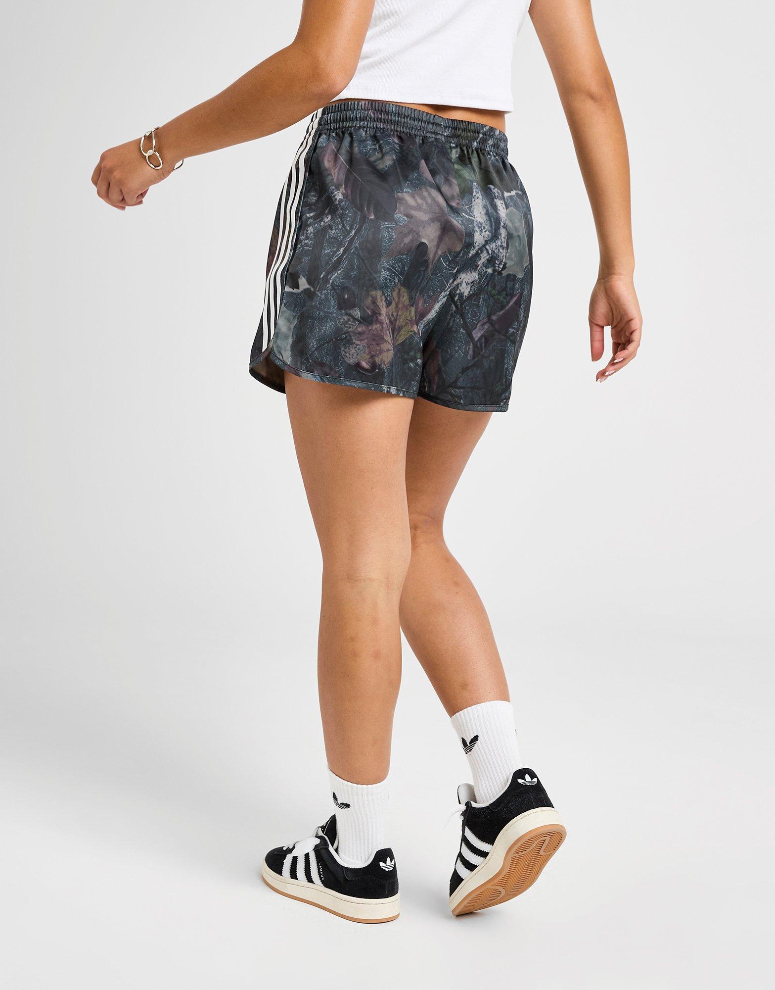 Satin Camo Shorts