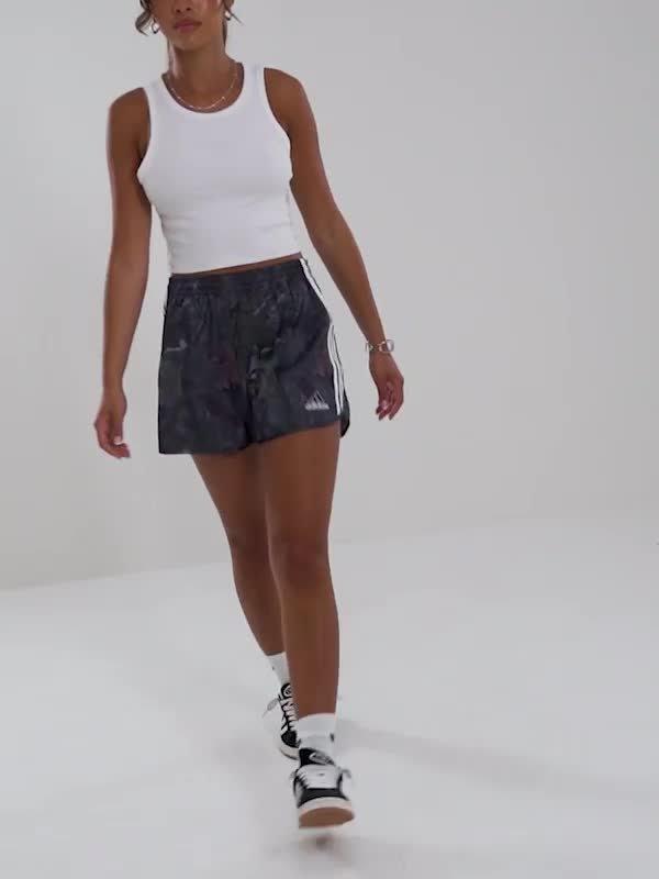 Satin Camo Shorts