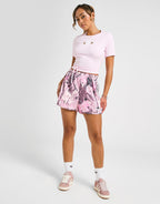 Satin Camo Shorts