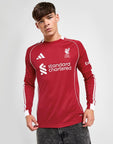 Liverpool FC 2025/26 Long Sleeve Home Shirt