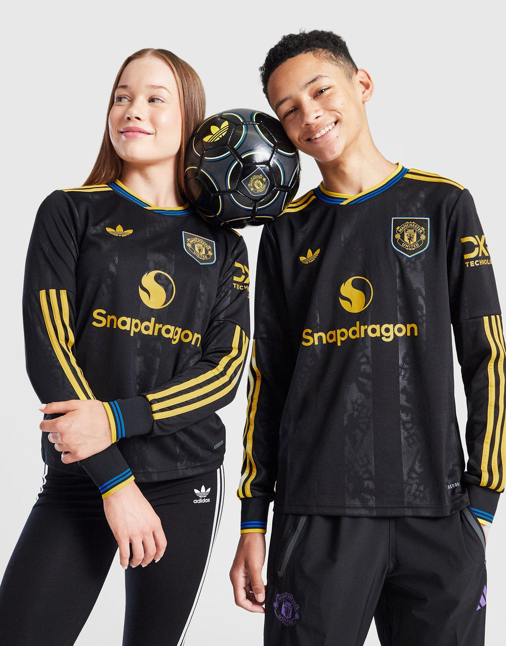 Manchester United FC 2025/26 LS Third Shirt Junior