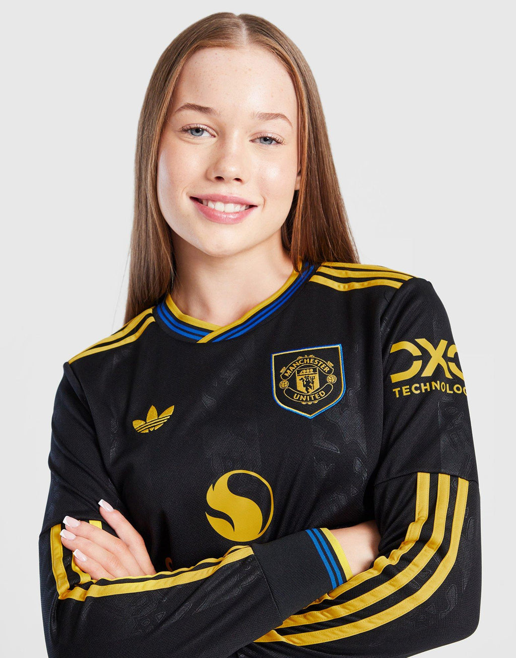 Manchester United FC 2025/26 LS Third Shirt Junior