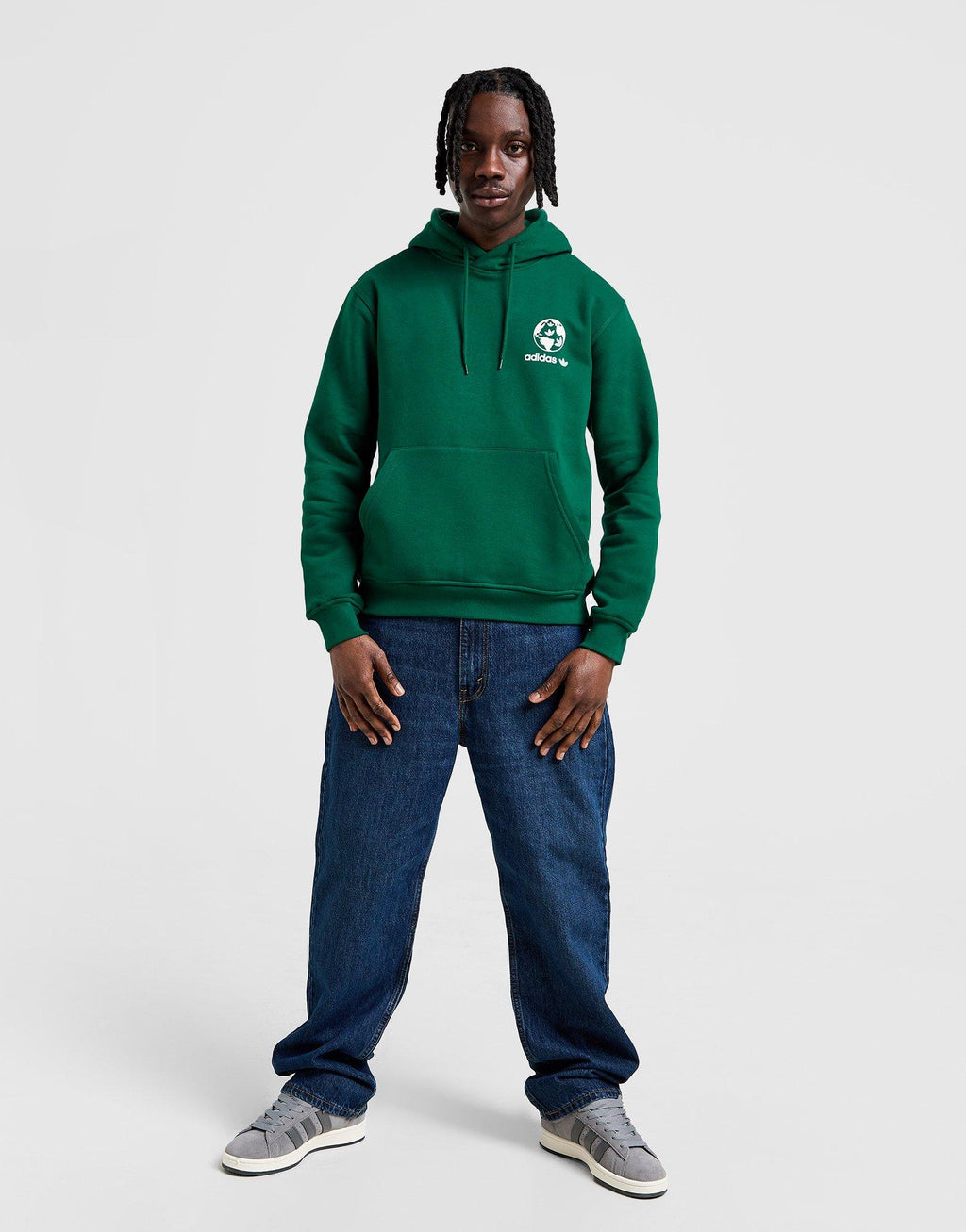 City Globe Logo Hoodie