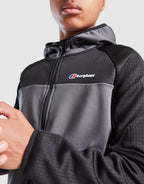 Grid Full Zip Hoodie Junior