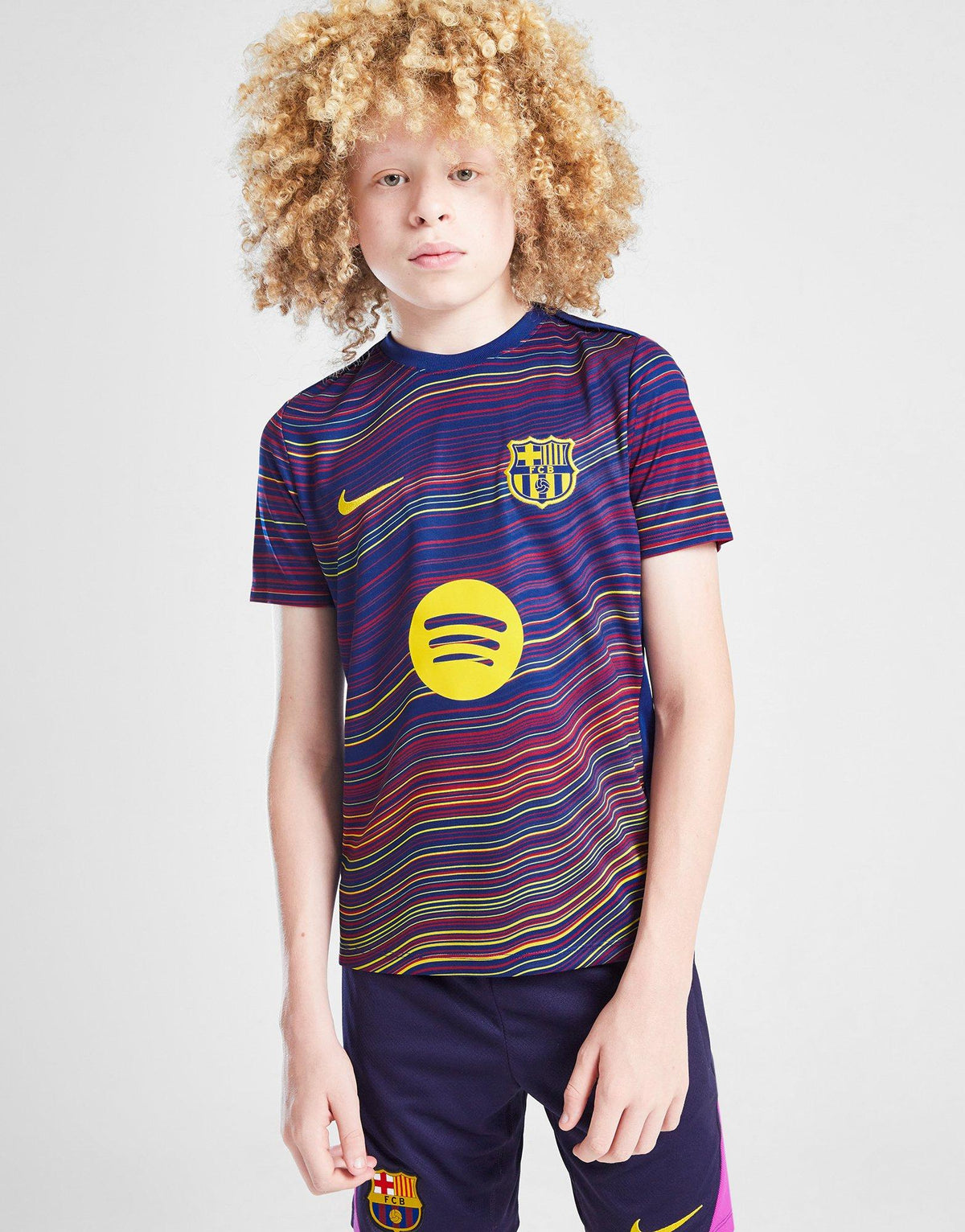 FC Barcelona Pre Match T-Shirt Junior