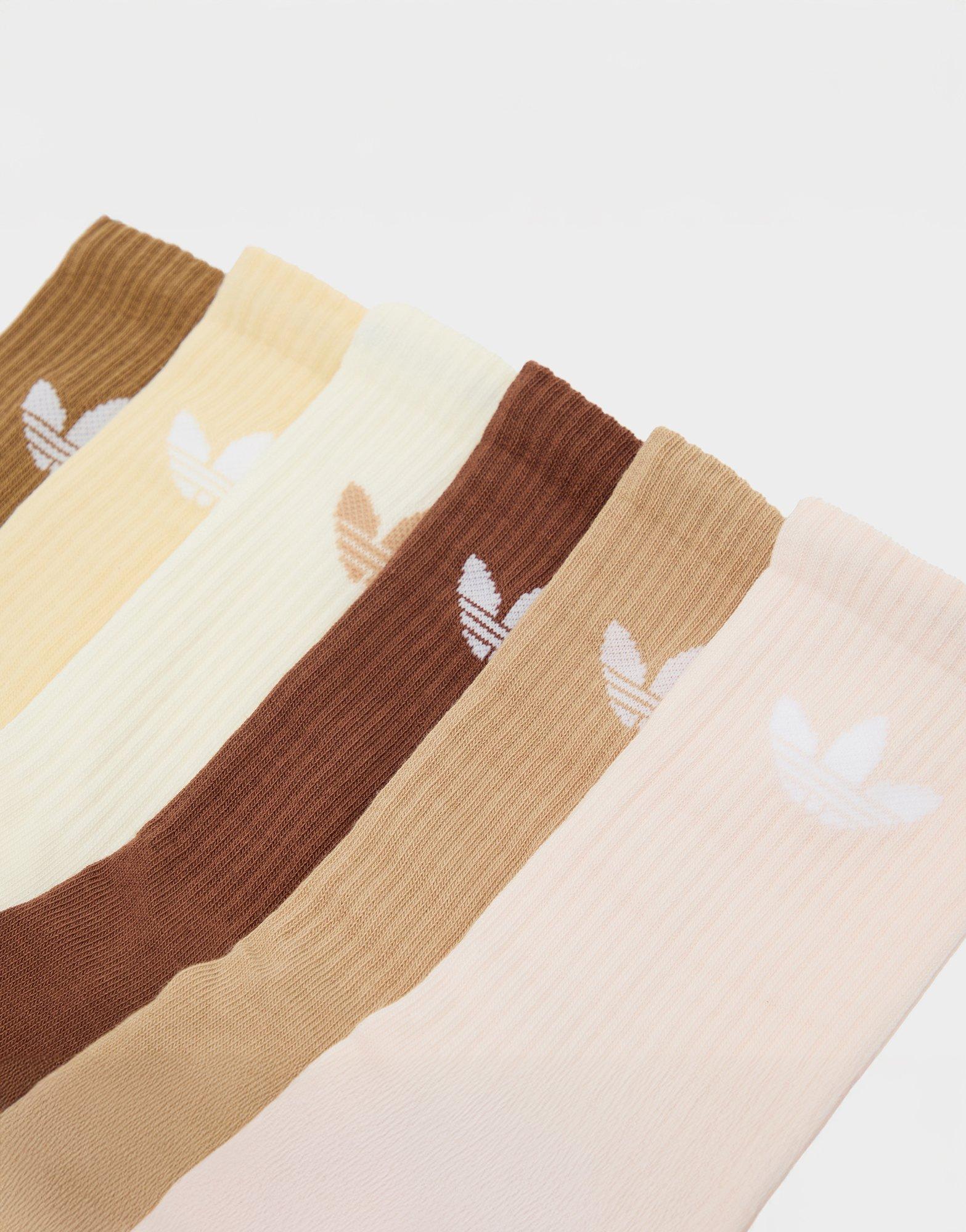 Trefoil Cushion Crew Socks (6 Pack)