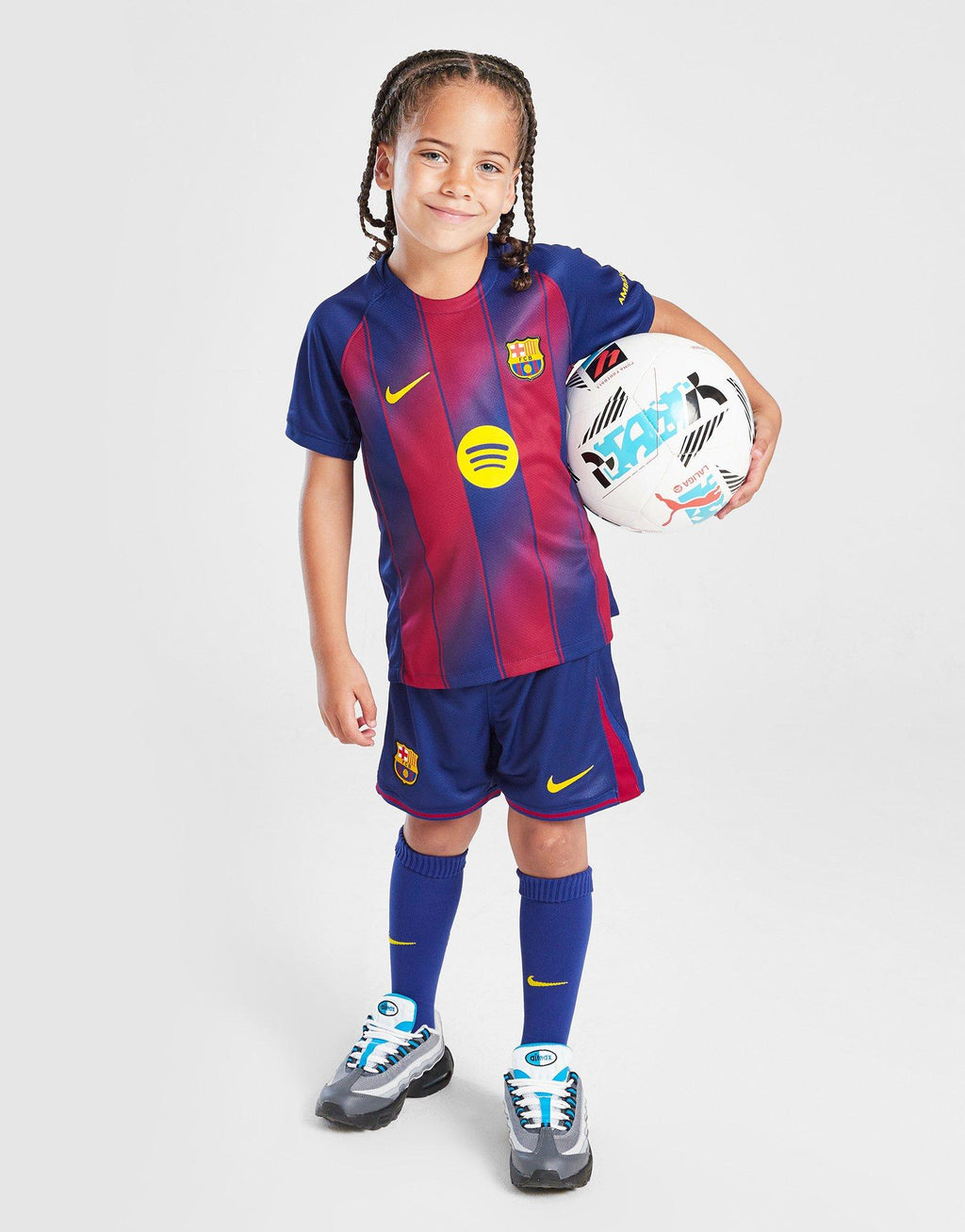 FC Barcelona 2025/26 Home Kit Children's