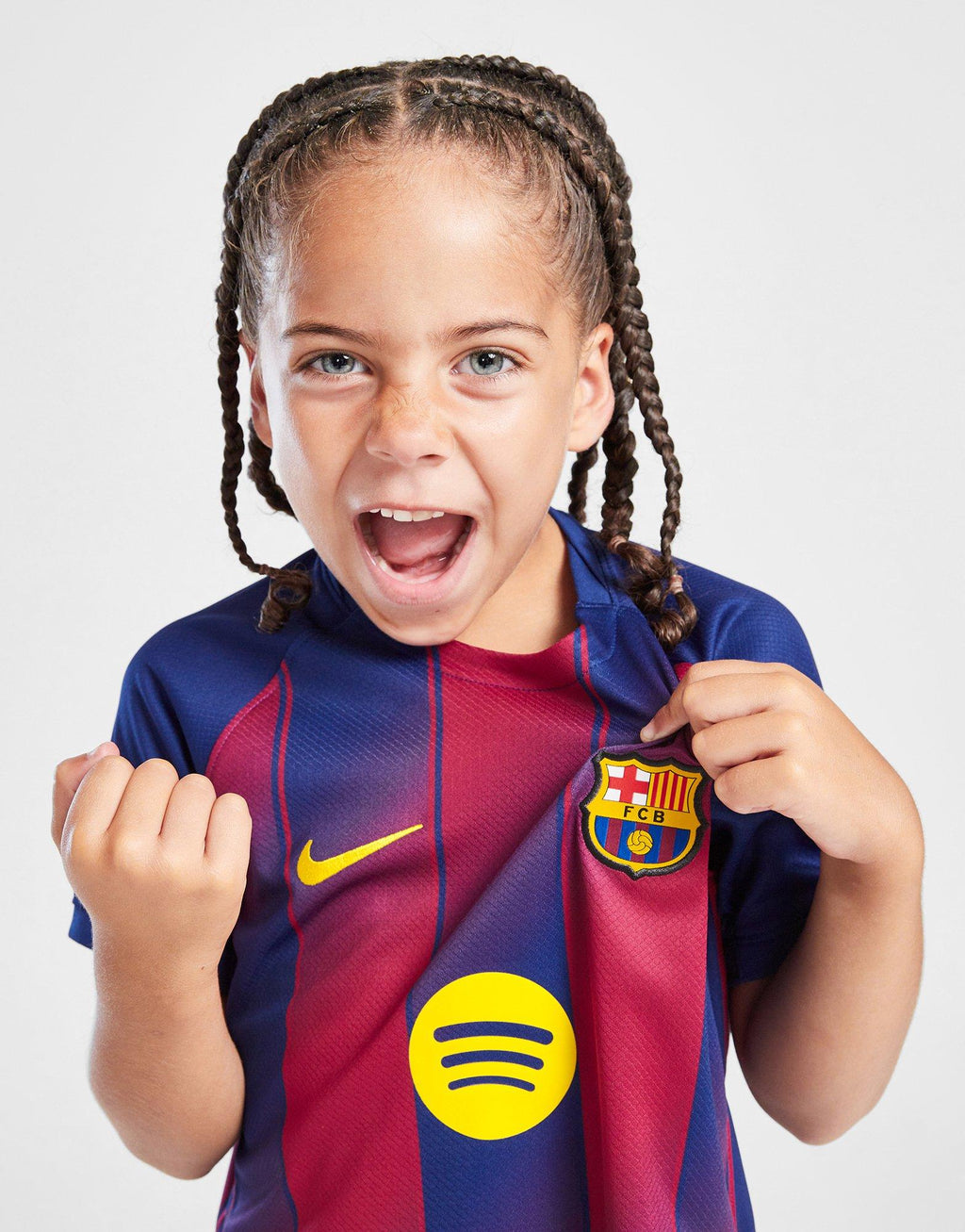 FC Barcelona 2025/26 Home Kit Children's