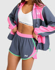 Woven Colour Block Shorts