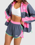 Woven Colour Block Shorts