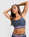 Double Wordmark Sports Bra
