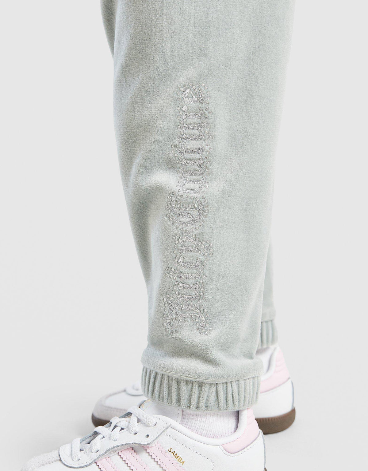 Velour Glitter Full Zip Tracksuit Infant's