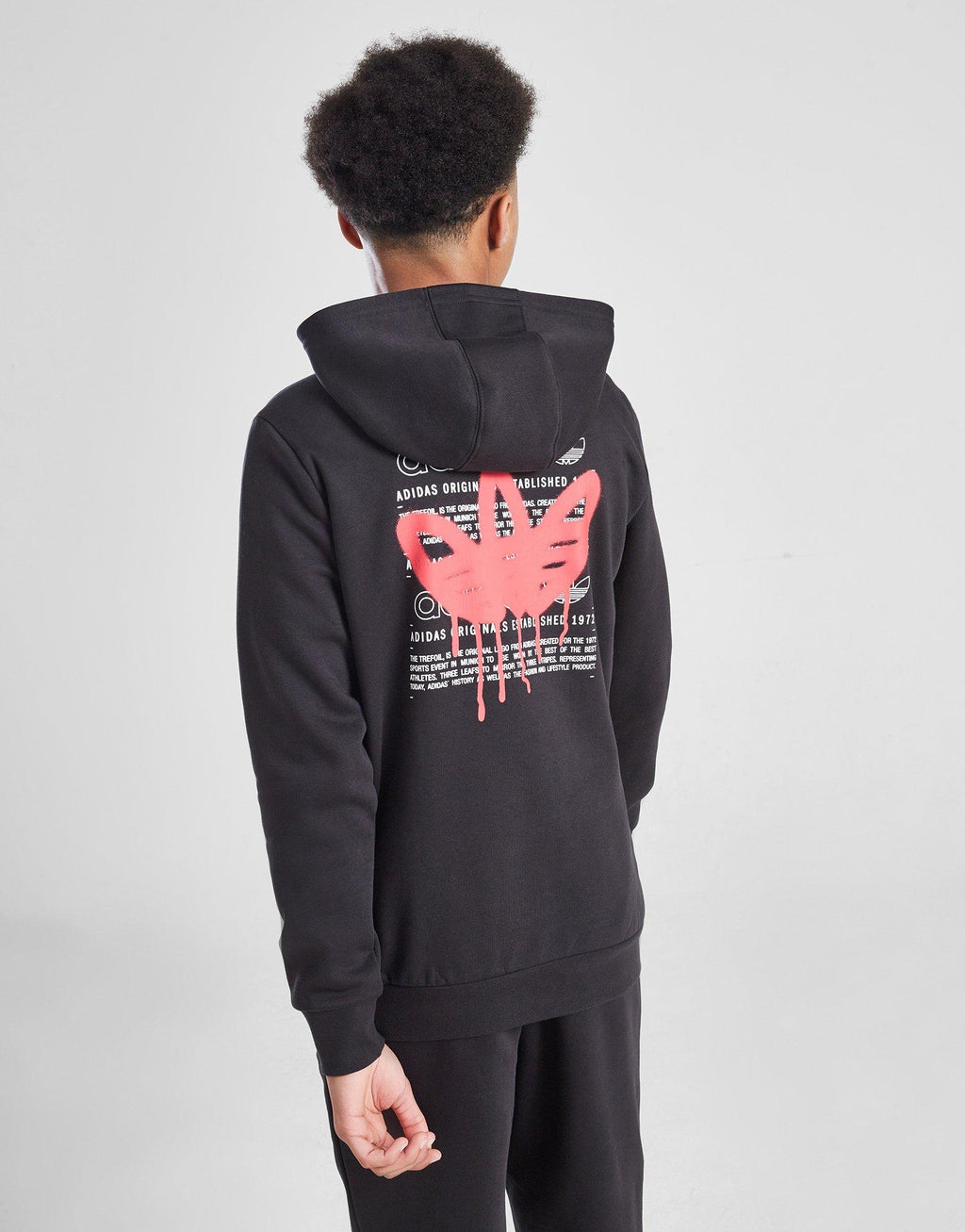 Graffiti Trefoil Hoodie Junior