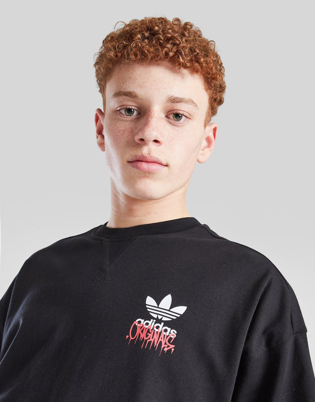 Graffiti Trefoil T-Shirt Junior's