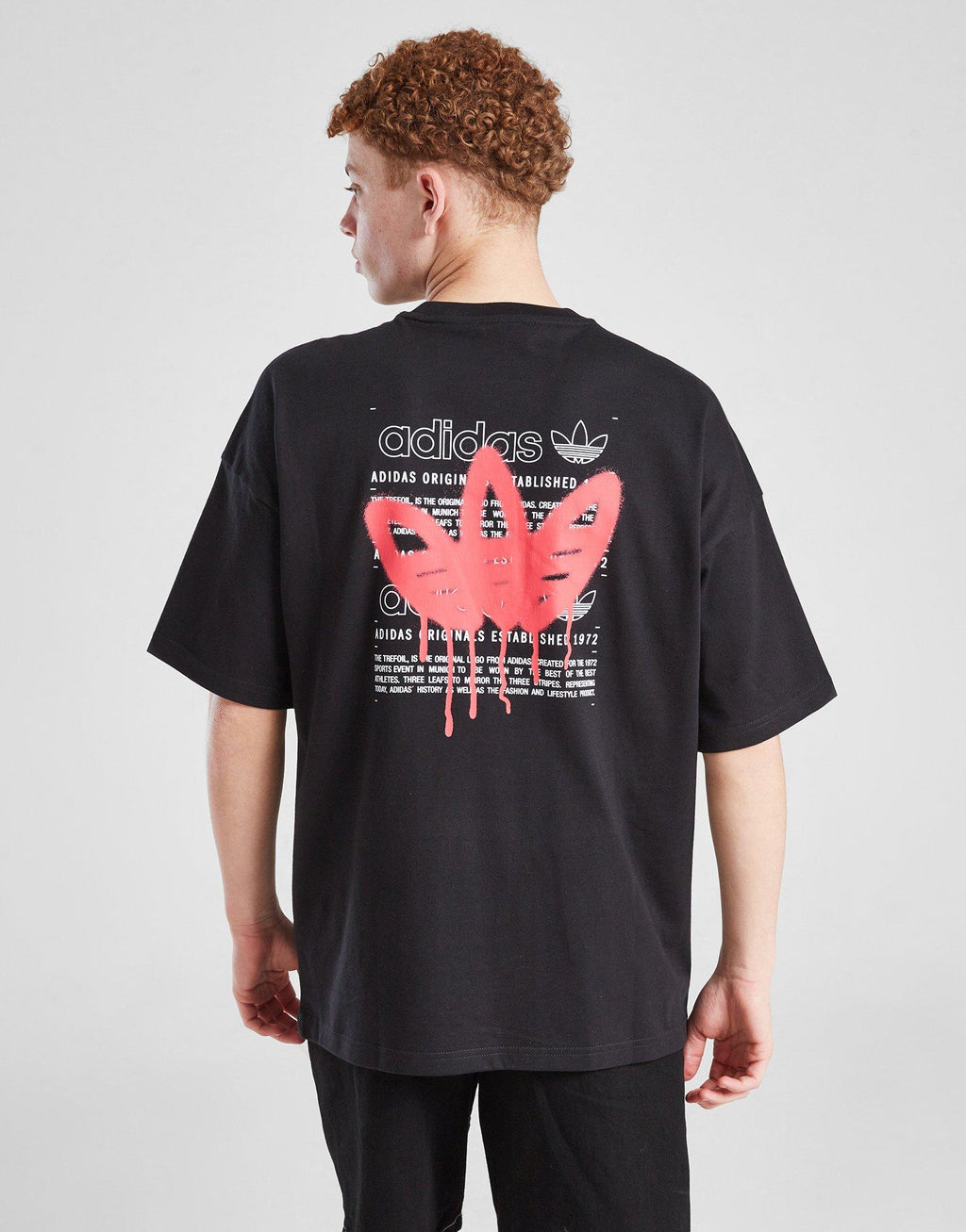 Graffiti Trefoil T-Shirt Junior's