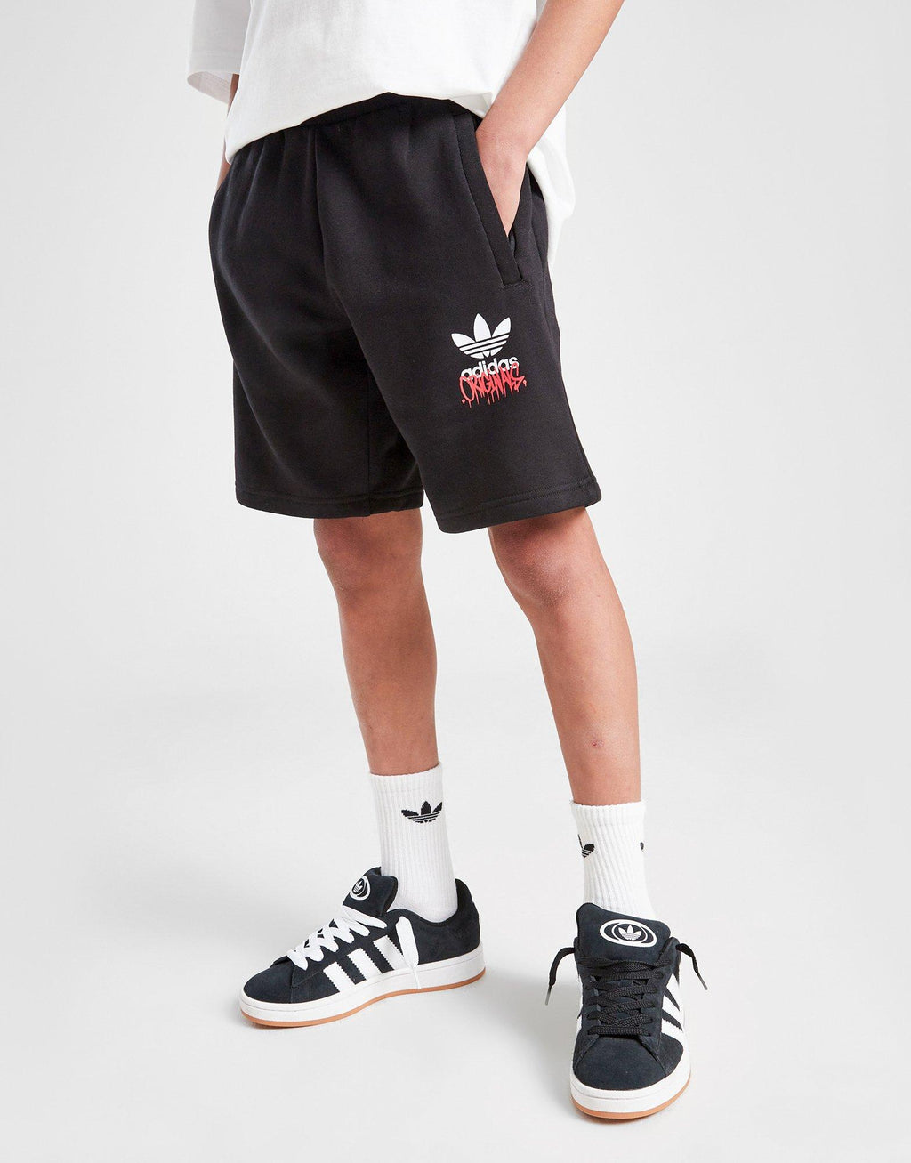 Graffiti Trefoil Shorts Junior