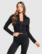 Seamless Full Zip Top