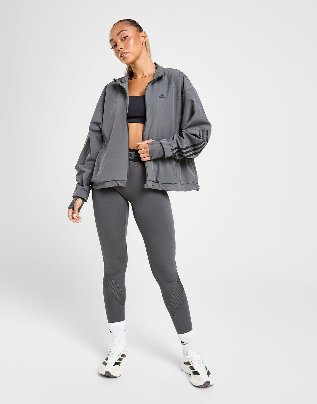 Hyperglam Ribbed Windbreaker