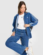 Oversized Denim Firebird Track Top