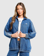 Oversized Denim Firebird Track Top