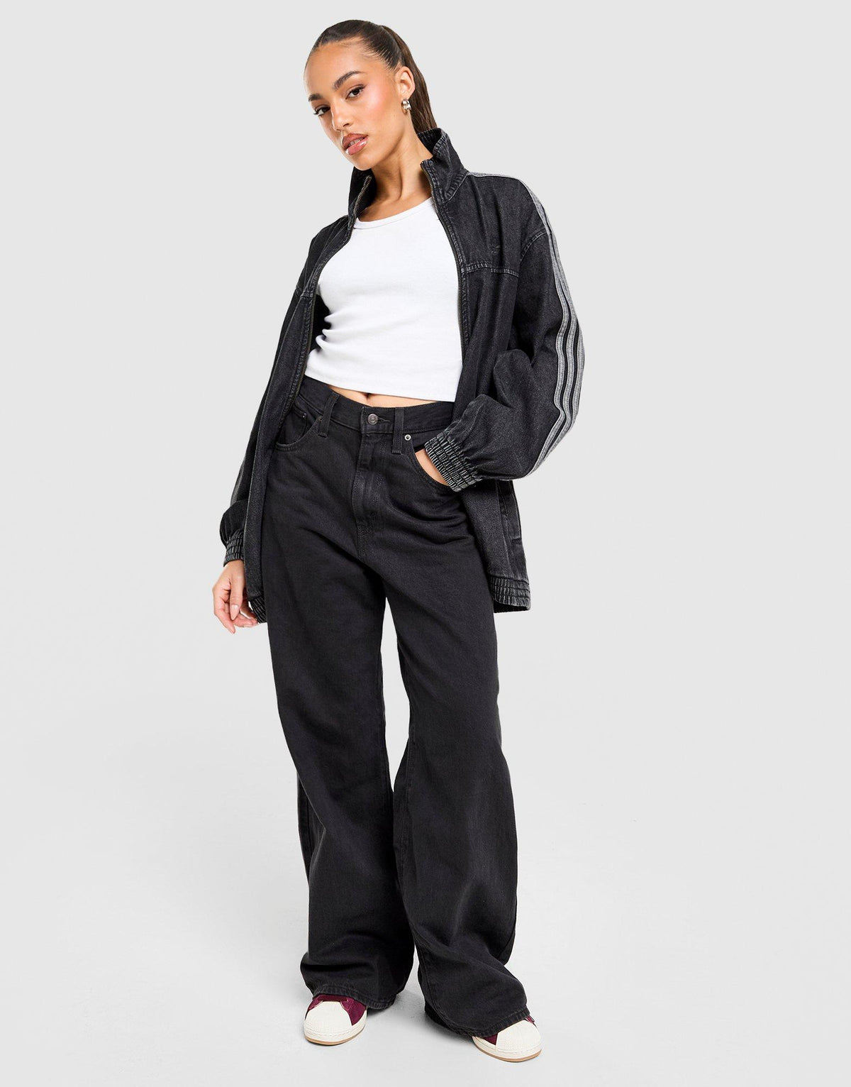 Firebird Denim Track Top