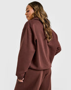 Essential Linear 1/4 Zip Top