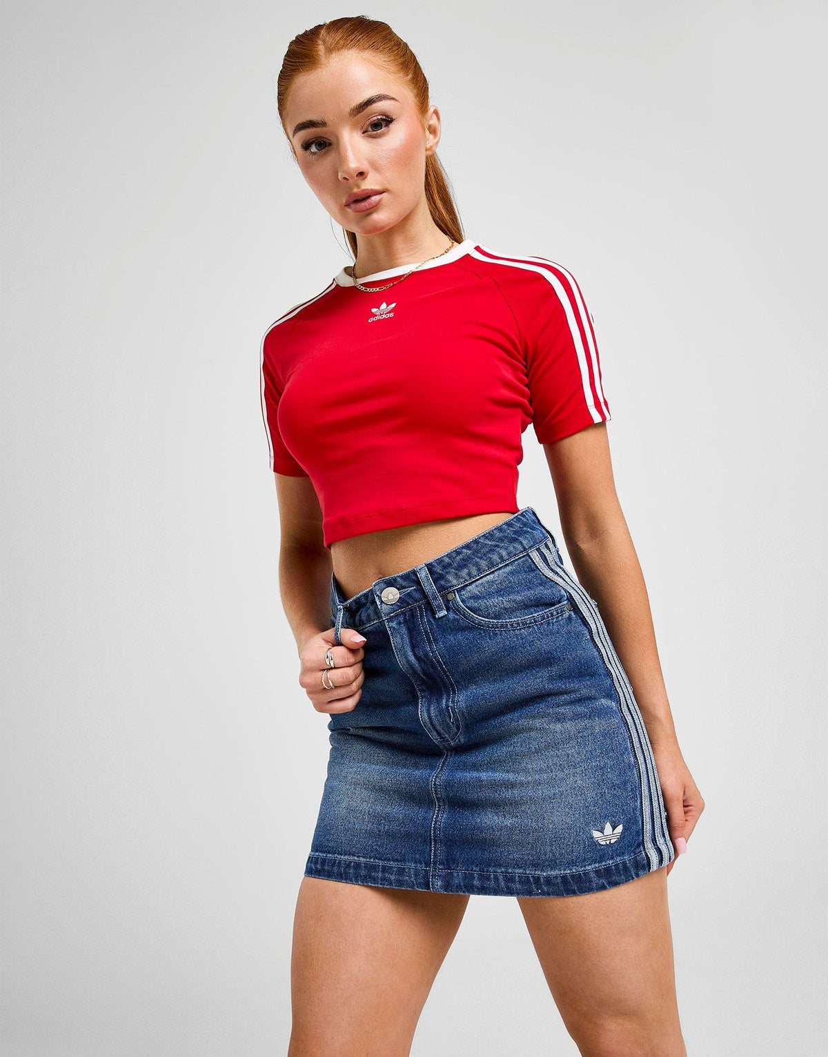 Denim Mini Skirt