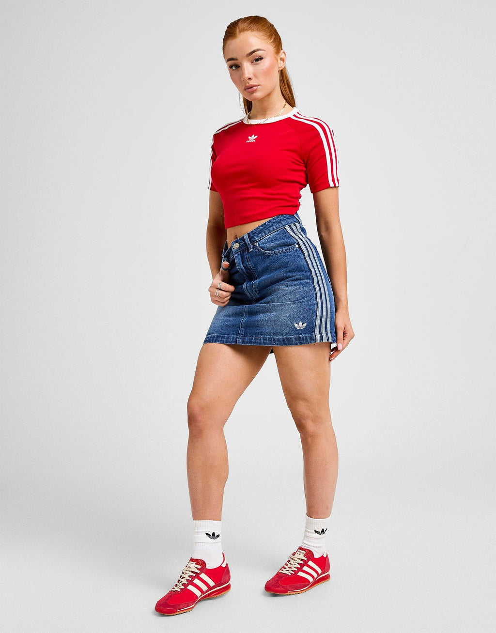 Denim Mini Skirt
