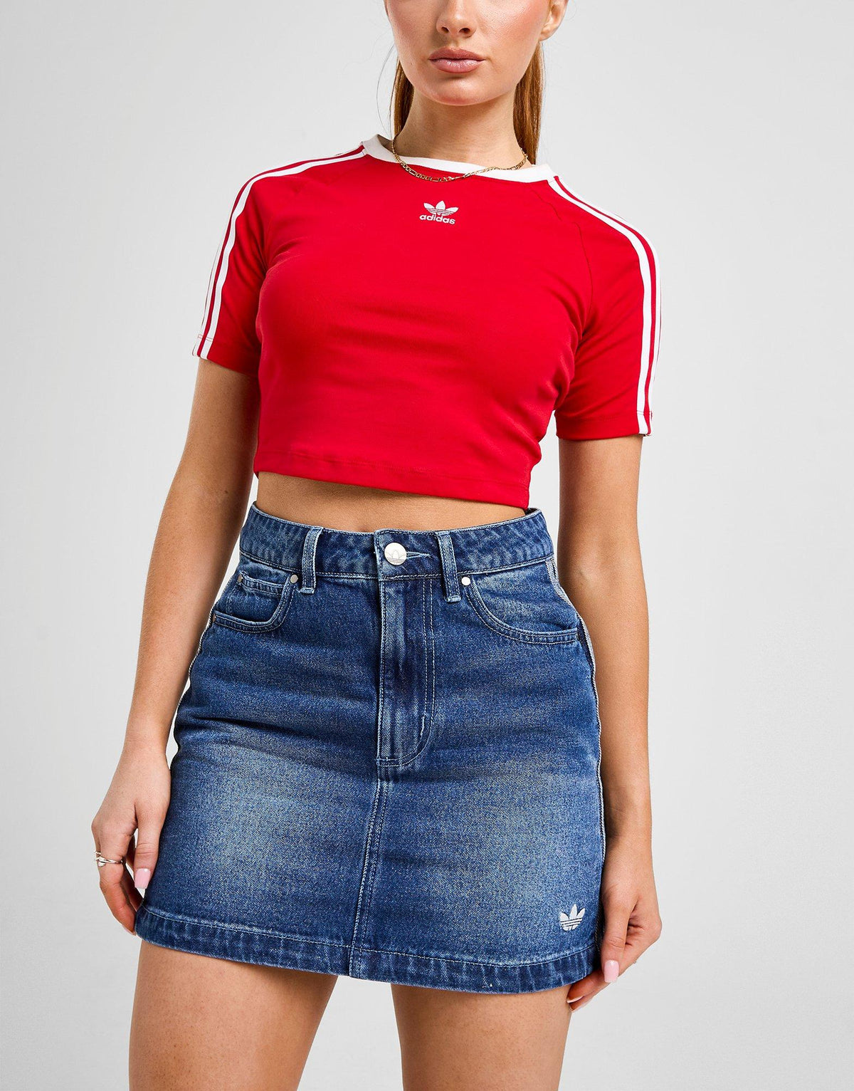 Denim Mini Skirt