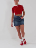 Denim Mini Skirt