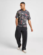 All Over Print Graphic Print T-Shirt