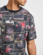 All Over Print Graphic Print T-Shirt