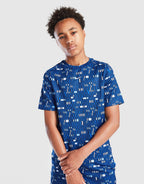 Dri-FIT Geometric All Over Print T-Shirt Junior