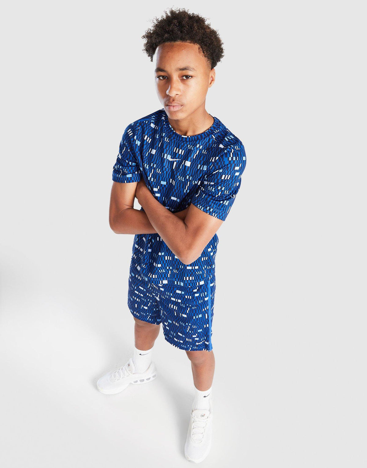 Dri-FIT Geometric All Over Print T-Shirt Junior