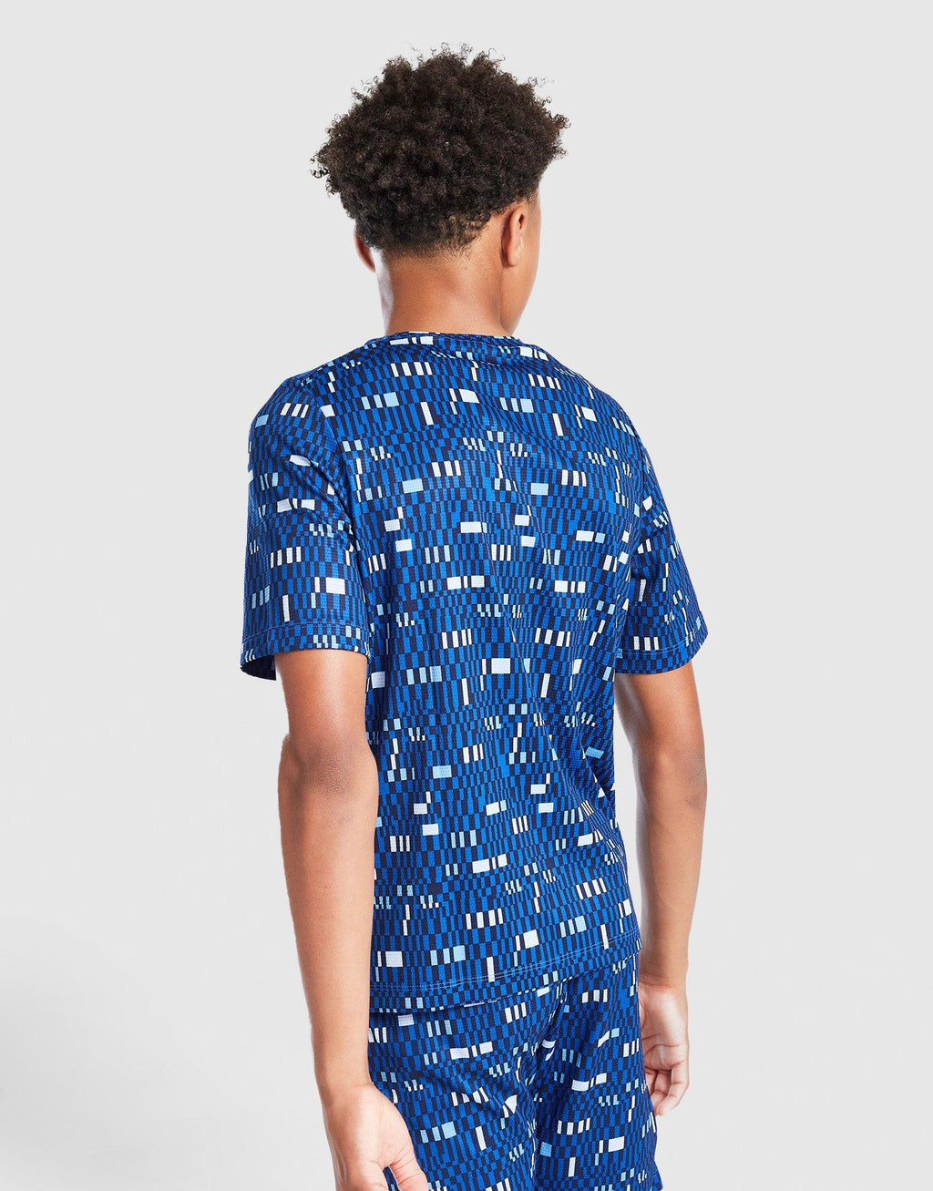 Dri-FIT Geometric All Over Print T-Shirt Junior