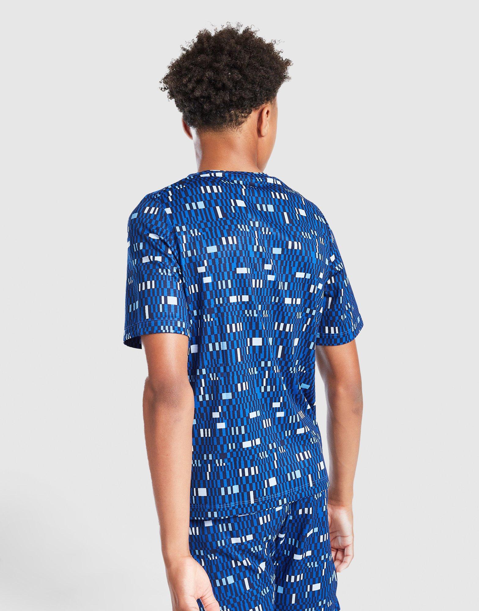 Dri-FIT Geometric All Over Print T-Shirt Junior